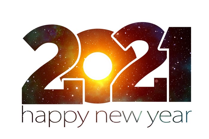 Happy New Year 2021 Galaxy