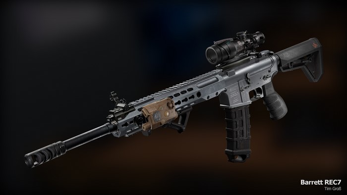 Barrett REC7 Assault Rifle with Scope