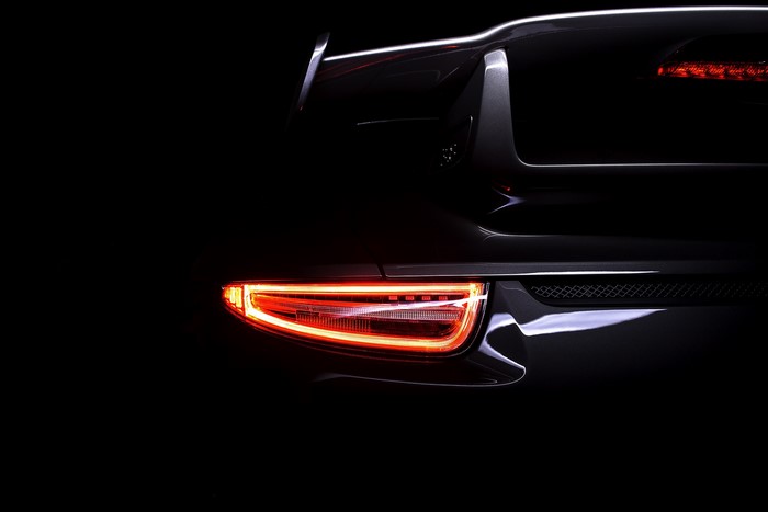 Porsche 911 GT3 Taillights Close-up