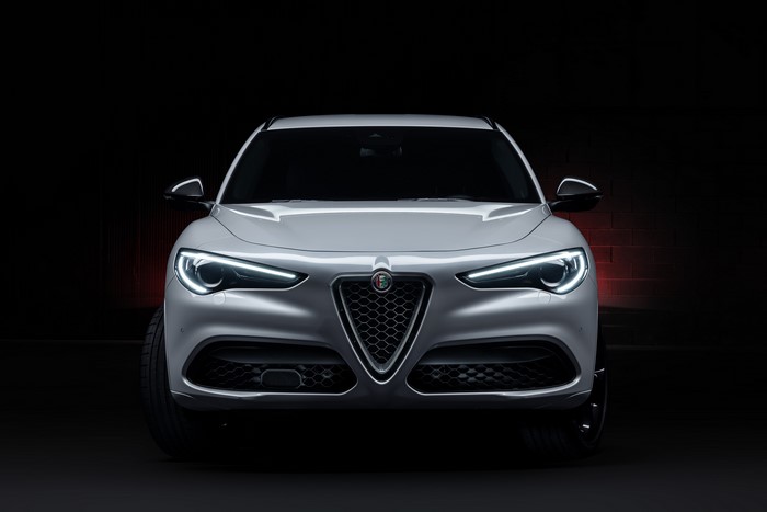 4K White Alfa Romeo Stelvio Veloce Ti Crossover
