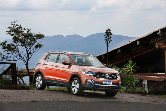 Orange 2019-20 Volkswagen T-Cross 250 TSI Highline Latam