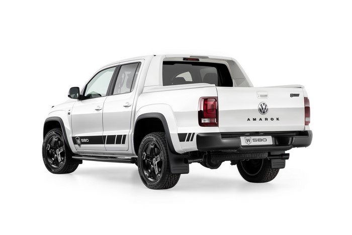 White Volkswagen Amarok W580 Pickup Truck