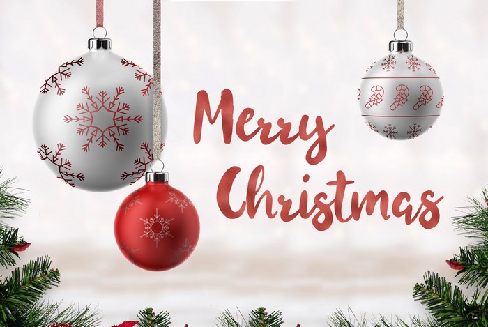 Merry Christmas Ornaments