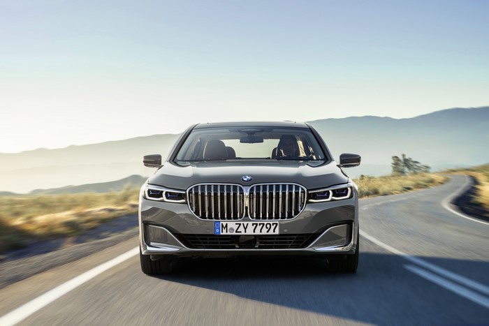 BMW 7 Series G12 facelift 750 Li front view