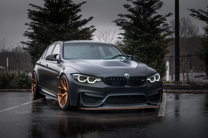 4K BMW M3 F80 Black
