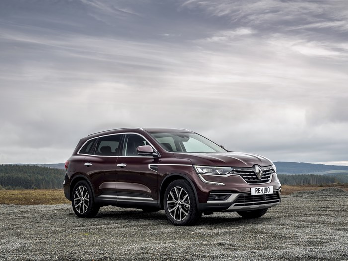 Renault Koleos Crossover Wine Color