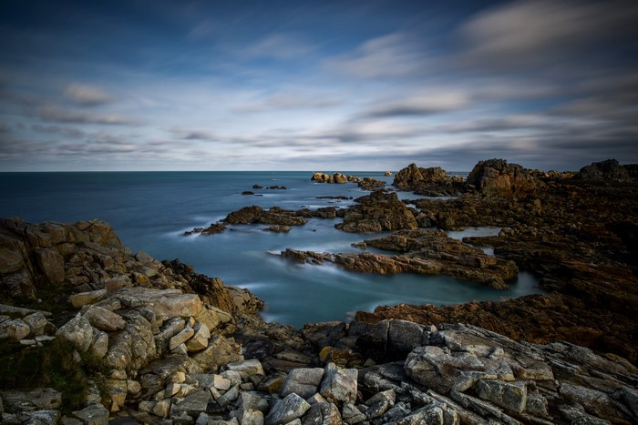 Rocky Coastline in Bretagne, France