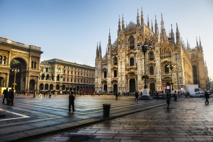 Piazza del Duomo, Milan Cathedral, Italy