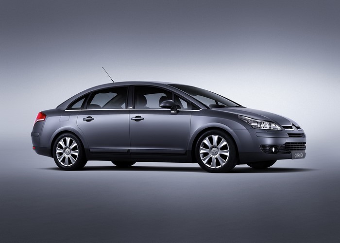 Grey Citroen C4 Sedan