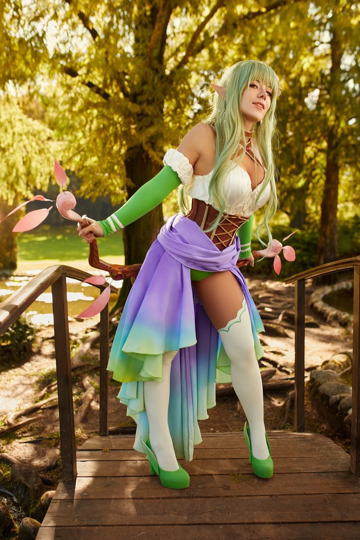 Rena from Warriors Cosplay with Bow Weapon