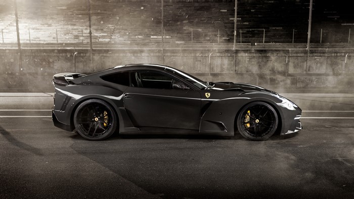 Grey Ferrari F12 Berlinetta