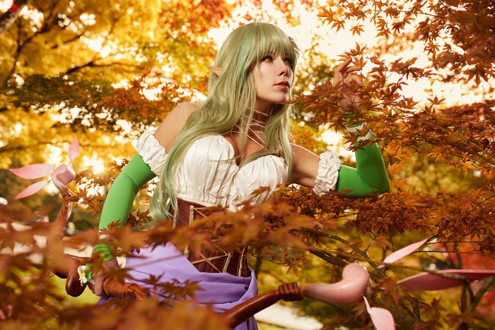 Rena from Warriors Cosplay with Bow Weapon