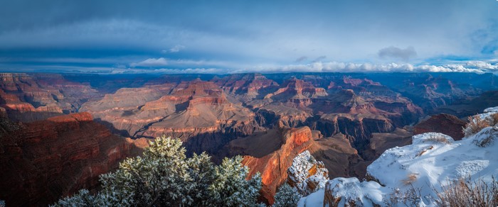 Grand Canyon Park Panorama in 4K