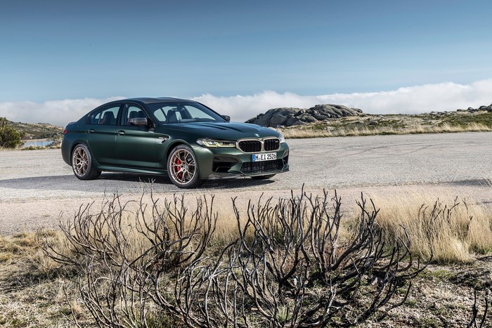 BMW M5 CS Sedan in Green Metallic
