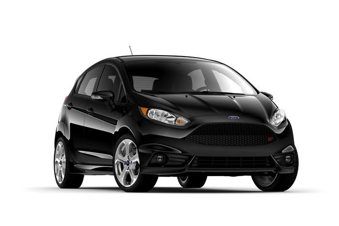 4K Black Ford Fiesta ST