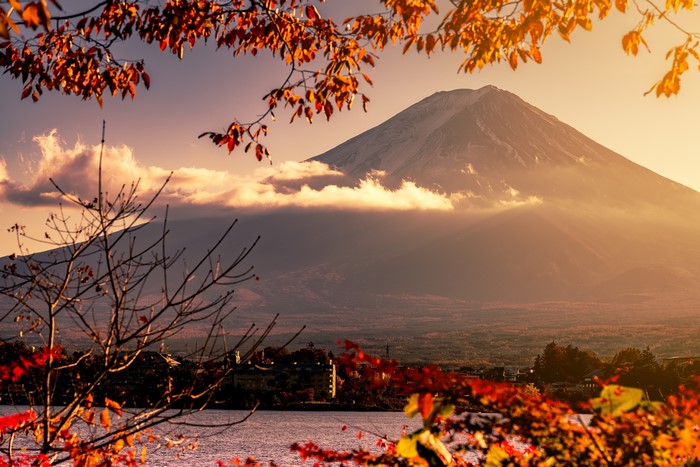 Mount Fuji in Autumn