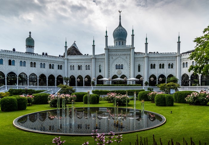 The Chinese Palace in Tivoli Gardens, Copenhagen, Denmark