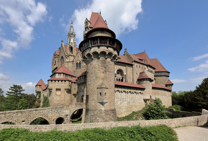 Kreuzenstein Castle in Lower Austria, Austria