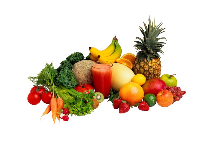 4k, Pineapples, Bananas, Apples, Strawberry, Carrots, Grapes, Radishes 