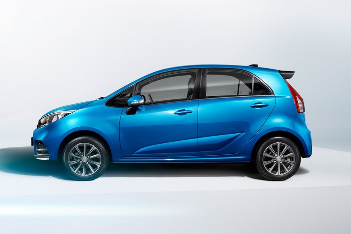 4K Proton Iriz Blue Metallic Side