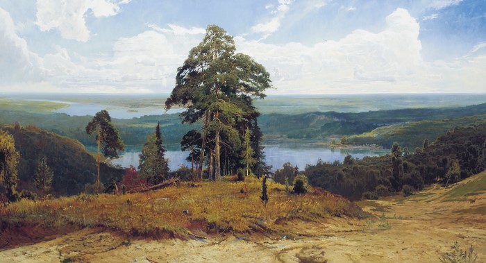 Alexander Afonin's Scenery with Trees