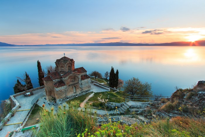 Church of St. John at Lake Ohrid, North Macedonia