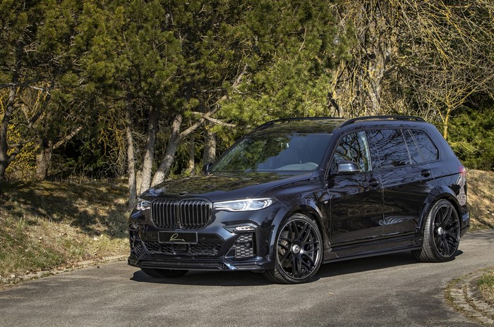 4K 2020 Lumma CLR X7 BMW Black Metallic Crossover