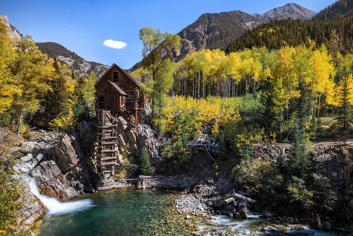 Crystal Mill, Colorado, USA