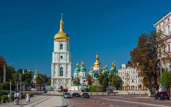 Saint Sophia Cathedral in Kyiv, Ukraine