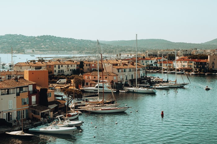 Port of Grimaud, Var Department, France