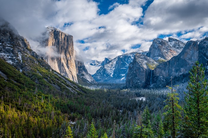 Yosemite National Park Mountains and Forests