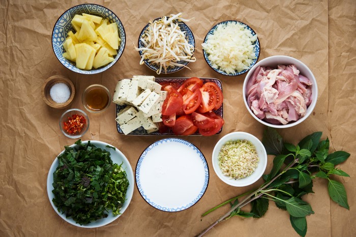 Ingredients for a Curry Dish