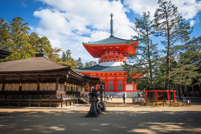 Koyasan Temples and Pagoda in Wakayama, Japan