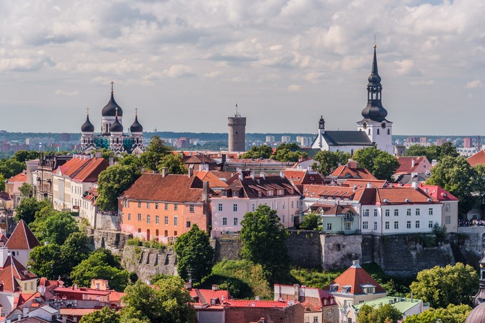 4K, 5K, Toompea Castle, Old Tallinn, Estonia, Tallinn, Houses ...