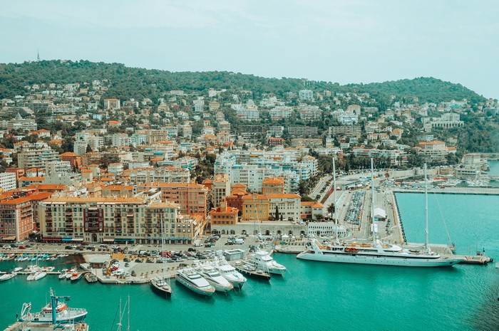 4K Nice France Marinas Ships and Yachts