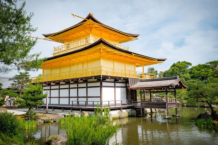 Kinkaku-ji Temple in Kyoto, Japan