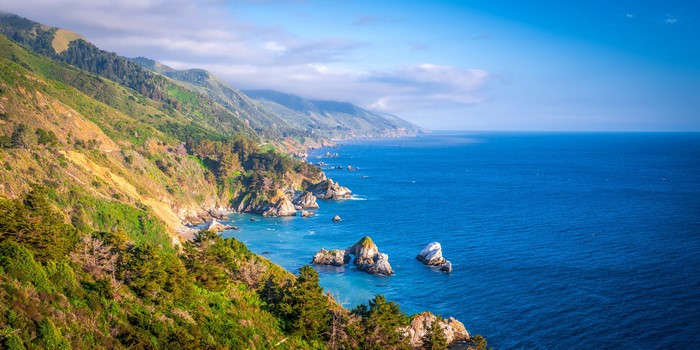 California Coastline Panorama