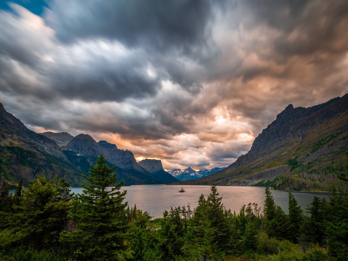 St. Mary Lake, Glacier National Park, USA