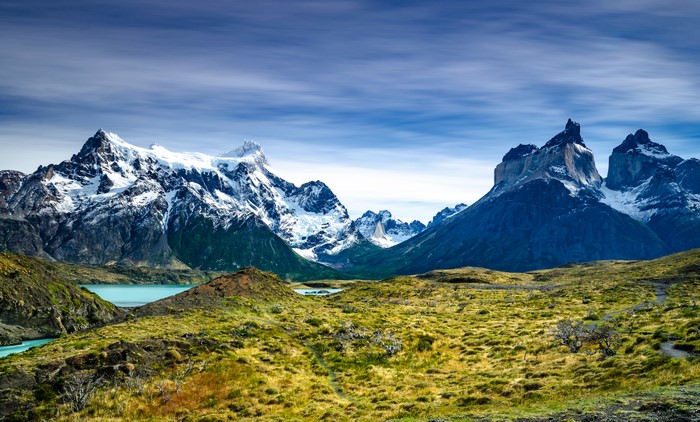 4K, Torres del Paine National Park, Patagonia, Chile, Mountains, Parks ...