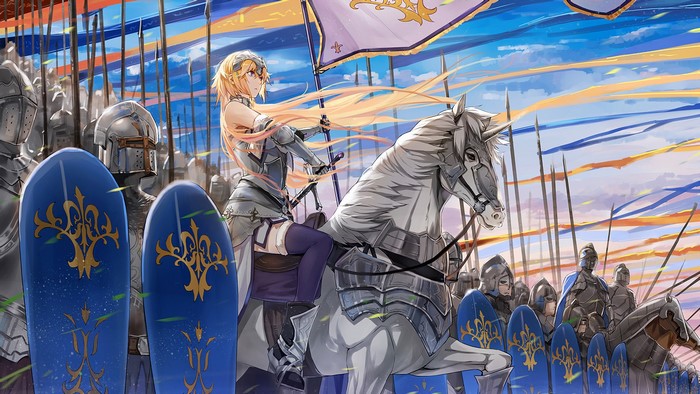 Jeanne dArc in Armor from Fate/Apocrypha