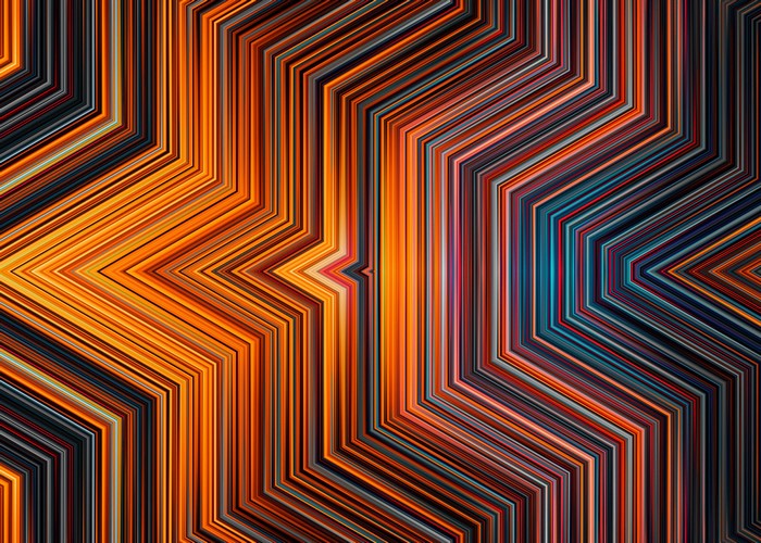 Abstract geometric pattern of colorful diagonal lines
