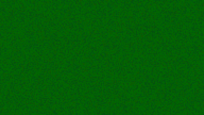 Green textured background with small circles