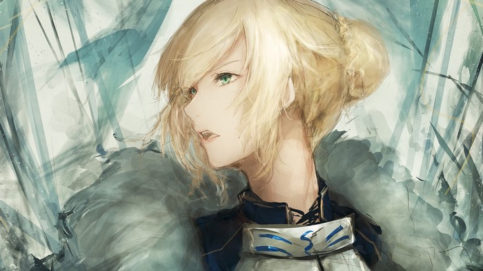 Saber from Fate Series