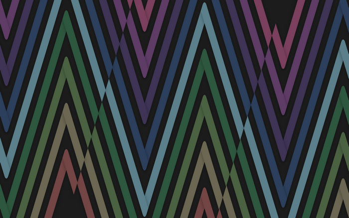 Abstract geometric pattern of colorful overlapping lines