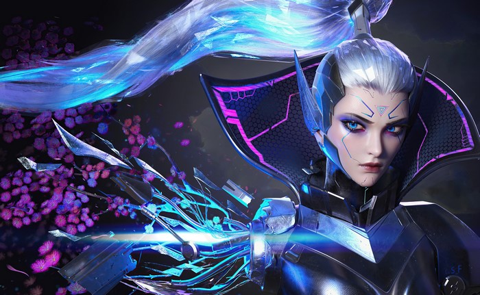 Vayne from League of Legends 4K