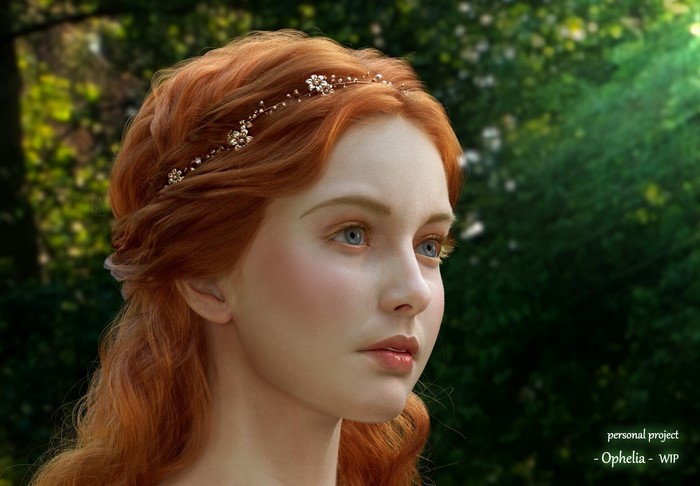 Ophelia from personal project