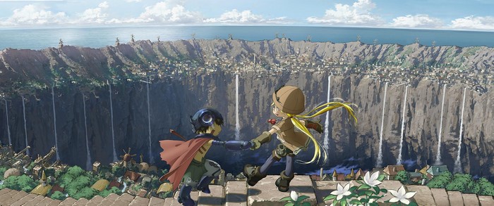 Made in Abyss Stunning Ultrawide Landscape View