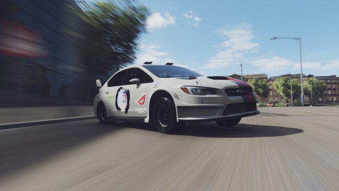 Subaru WRX STI rally car in Forza Horizon 4