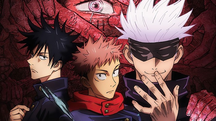 Satoru Gojo, Megumi Fushiguro, and Yuji Itadori Jujutsu Kaisen