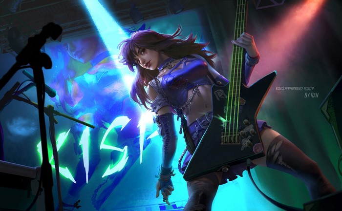 KDA's Performance Poster by Ran